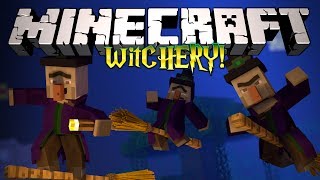 Minecraft ВЕДЬМОВСТВО Проклятья Демоны и тд Обзор модов Witchery [upl. by Mendez]