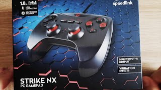 unboxing speedlink strike nx pc gamepad [upl. by Eel]