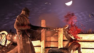 Cinematic Savagery Vol 37 Quickdraws Gunfights amp Robberies Red Dead Redemption 2 [upl. by Aleusnoc]