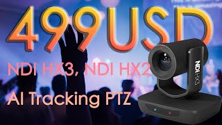 A 499USD Auto Tracking NDI PTZ Camera  AVKANS LV20N Tested by Professional AudioampVideo Producer [upl. by Ethyl]