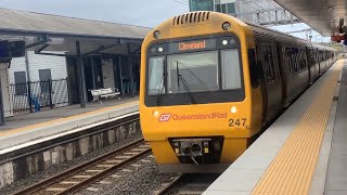 Cleveland SMU247 Arriving At Sandgate Train Station Platform 2 [upl. by Yral825]