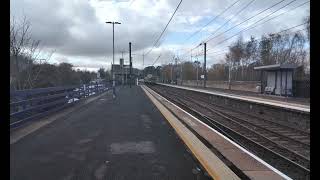 Northern 158860 arrives to terminate at Morpeth [upl. by Odracer]