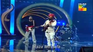 Bullah Ki Jana Rabbi Shergill Live Performance in 1st Hum Tv Awards Show 28th April 2013 [upl. by Lansing]