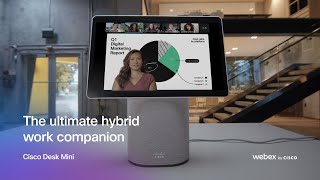 The ultimate hybrid work companion  Cisco Desk Mini [upl. by Estus75]