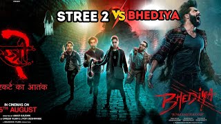 Stree World Record Budget 😒 Box Office Vs Bhediya movie moviescounter [upl. by Swerdna941]