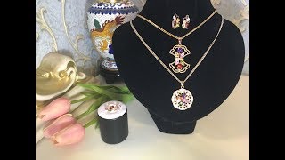 Качественная бижутерия с AliExpress💍💎 Обзор bijouterie [upl. by Schoening]