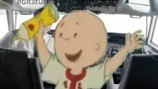 Youtube Poop  PBS Banned Episode Caillou Goes to Africa [upl. by Dnalkrik]