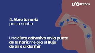 ¿Cómo dejar de roncar Remedios caseros que puedes aplicar según expertos [upl. by Gwennie]