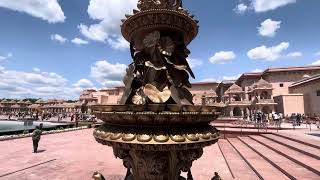 Pillars in Akshardham Temple New Jersey USA [upl. by Osrick]