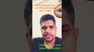 Tobacco cessation need of the hour issues tobacco tobaccocontrol tobaccofree [upl. by Lantz]