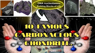 10 Rare and Famous Carbonaceous Chondrites Meteorite meteor meteorite [upl. by Anestassia]