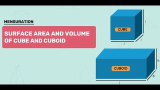 Surface Area and Volume of Cube and Cuboid [upl. by Cleave]