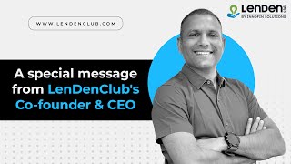 Message from Cofounder amp CEO Bhavin Patel  LenDenClub [upl. by Rush]