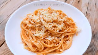 Makarona me salce domate  Tomato sauce pasta recipe [upl. by Tabber199]