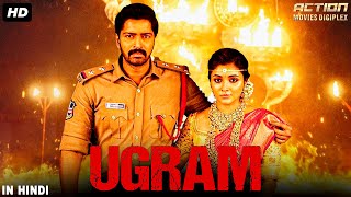 UGRAM  Hindi Dubbed Full Movie  Allari Naresh Mirnaa Menon  Action Romantic Movie [upl. by Nakasuji728]