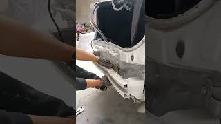 Manual correcting process of car anticollision beam [upl. by Hsiekal416]