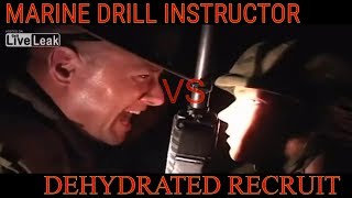 United States Marine Corps Drill Instructor vs Recruit [upl. by Einna]