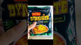 Wai wai Dynamite extra spicy noodle review🥵🍜🌶️waiwai dynamite extraspicy spicynoodles review [upl. by Lavinie]