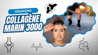 GRANIONS COLLAGENE MARIN 3000  Le plein de collagène pour la beauté amp les articulations [upl. by Latrena]