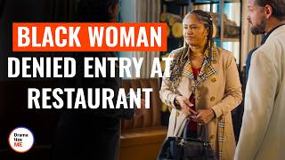 Black Woman Denied Entry At Restaurant  DramatizeMe [upl. by Adirf]