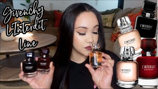 GIVENCHY LINTERDIT LINE REVIEW  GIVENCHY LINTERDIT ROUGE REVIEW MY PERFUME COLLECTION [upl. by Dorrej]