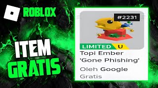 Cara Mendapatkan ItemUgc Limited Topi Ember Gratis Di Roblox Google [upl. by Rufford14]