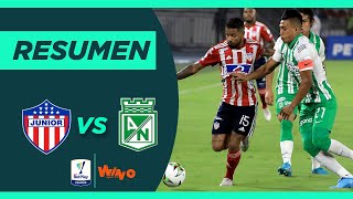 Junior vs Nacional Goles y Highlights Liga BetPlay Dimayor 20221  Cuadrangulares Fecha 1 [upl. by Christoper]