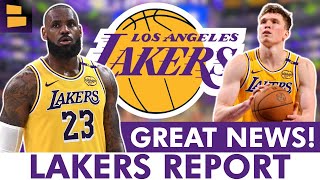 The Los Angeles Lakers Receive A DOUBLE DOSE Of Great News After Win vs Grizzlies [upl. by Elitnahc595]