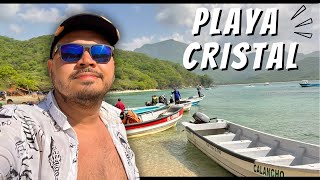 🏖 ¿La MEJOR playa de COLOMBIA  PLAYA CRISTAL 😍 ¿Qué Hacer En Santa Marta Guía RÁPIDA [upl. by Sivrat]