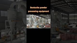 Bentonite powder processing equipment grindingmachine [upl. by Xenos]