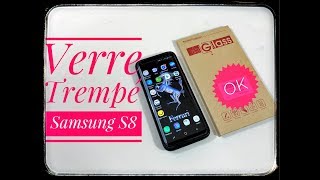 Verre Trempé Samsung S8 La Meilleure OK [upl. by Anatsirhc]