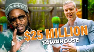 2 Chainz Goes Inside A 25 Million NYC Luxury Townhouse with Ryan Serhant  GQ [upl. by Lisetta]