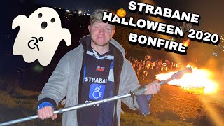 Strabane Halloween 2020 Bonfire [upl. by Novia]