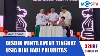 DISDIK MINTA EVENT TINGKAT USIA DINI JADI PRIORITAS [upl. by Brigitta]