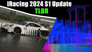 iRacings FIRST Update for 2024 TLDR Wheres the RAIN New Tracks [upl. by Asirral288]