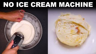 Ice cream made with two bowls — no machine needed [upl. by Sirdna562]