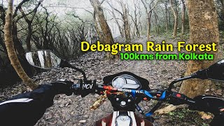 DEBAGRAM RAIN FOREST  Hidden Gem Near Kolkata  Exclusive Explore By Bikers  One Day Ride 💥 [upl. by Osber731]