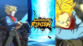 LEGENDS LIMITED SWORD OF HOPE TRUNKS PREVIEW  LEGENDARY FINISH  GAMEPLAY  BLUE CARD  DB Legends [upl. by Edurtreg951]