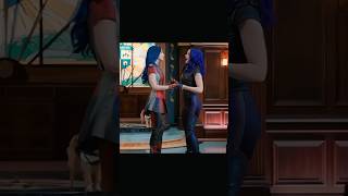 Mal and Evie Best Friend Forever 💜💙 shorts descendants [upl. by Corotto]