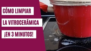 Limpia la vitrocerámica en 3 MINUTOS  FÁCIL Y RÁPIDO [upl. by Marsiella782]