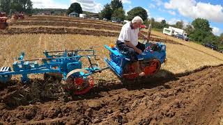 1953 Ransomes MG6 Crawler 06 Litre 1Cyl Petrol Tractor 8 HP with Ransomes Plough [upl. by Nalac]