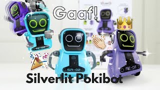 SILVERLIT POKIBOT ROBOT MET HANDIGE APP 📱🙌🏾💁🏾‍♀️ [upl. by Alimat]