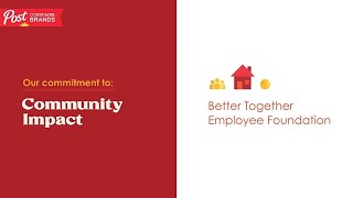 Introducing the Post® Better Together Employee Foundation [upl. by Normak]