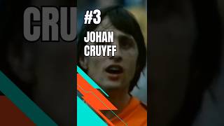 Top 5 Best Midfielders of All Time  3 Johan Cruyff [upl. by Doxia]