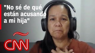 Entrevista a madre de Edni López detenida por el oficialismo en Venezuela [upl. by Nosredna829]