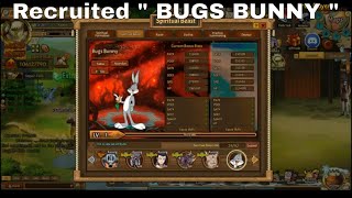 Recruited quot BUGS BUNNY quot ► Unlimited Ninja  Ninja Classic  Anime Ninja  Ninja World Online [upl. by Enyalb]