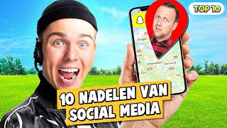 10 NADELEN VAN SOCIAL MEDIA [upl. by Popelka]