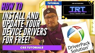 Driverpack Solution Offline Tutorial [upl. by Ahsenauq]