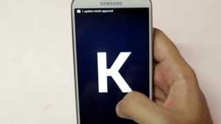 Samsung Galaxy S4 GTI9500 Android 4 4 2 OS official OTA update [upl. by Seidule]