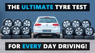 12 of the BEST car tyres for every day driving tested and reviewed [upl. by Sugna]